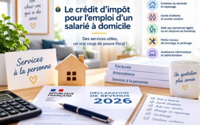 Le crédit d’impôt pour l’emploi d’un salarié à domicile